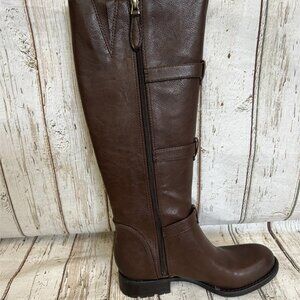 Franco Sarto L-Petite Boots Dark Brown